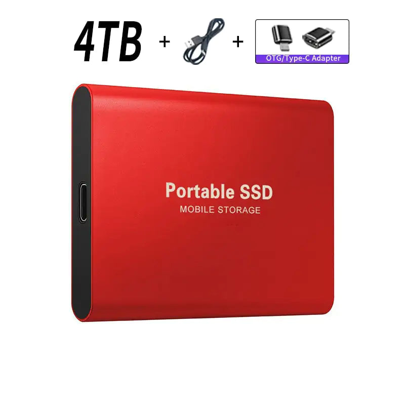 Portable SSD External Storage Hard Disks