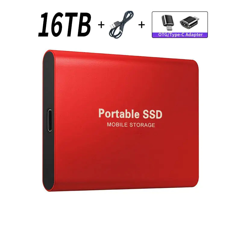 Portable SSD External Storage Hard Disks